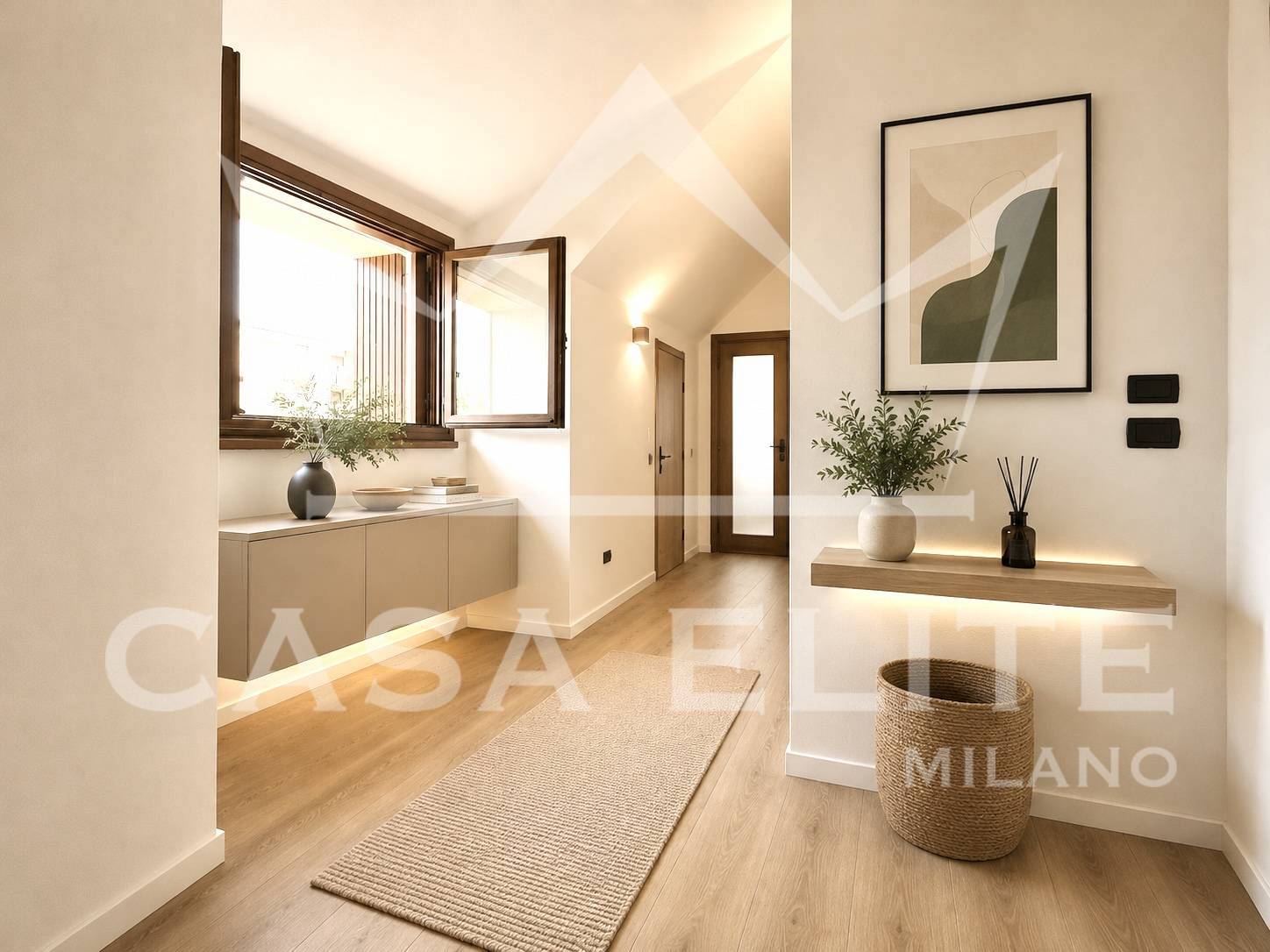 appartamento in villa