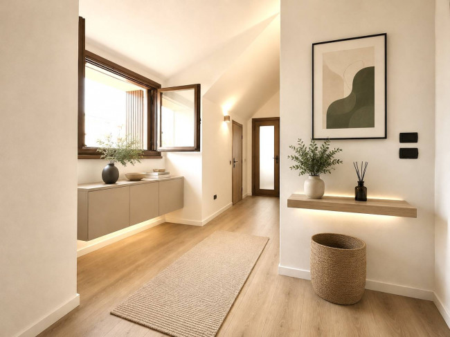 appartamento in villa