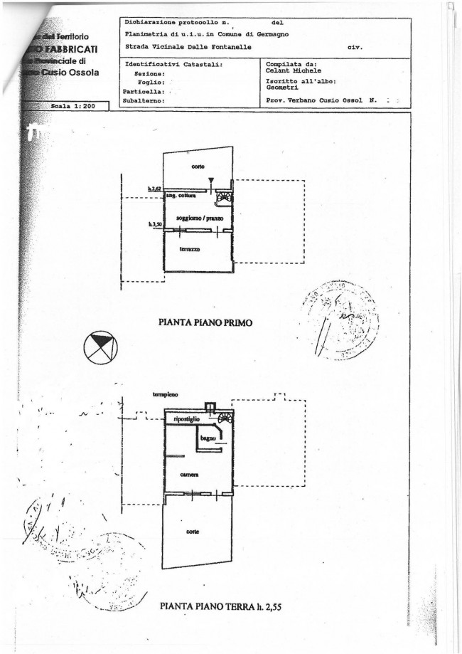 Casa semi-indipendente in vendita a Germagno (VB)