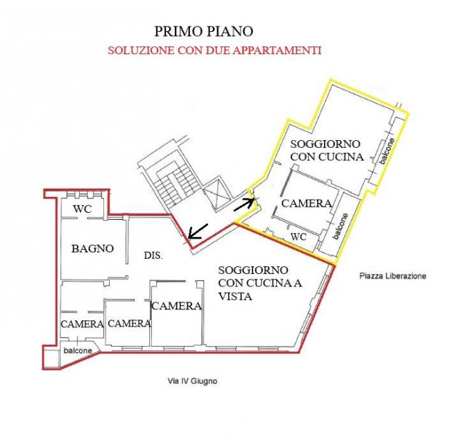 Appartamento in vendita