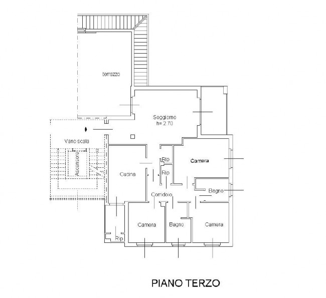 Attico in vendita