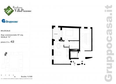 Appartamento in vendita - Villa Pizzone