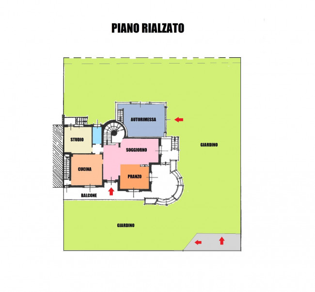 Villa bifamiliare in vendita