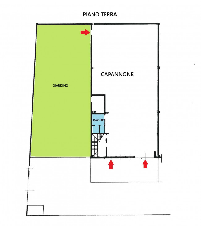 Capannone in vendita