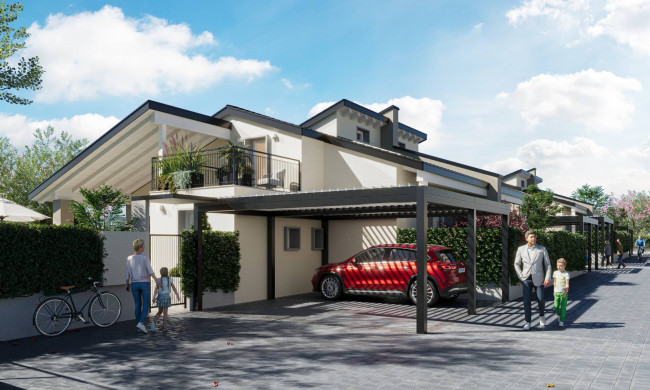 Villa bifamiliare in vendita a Peschiera del Garda