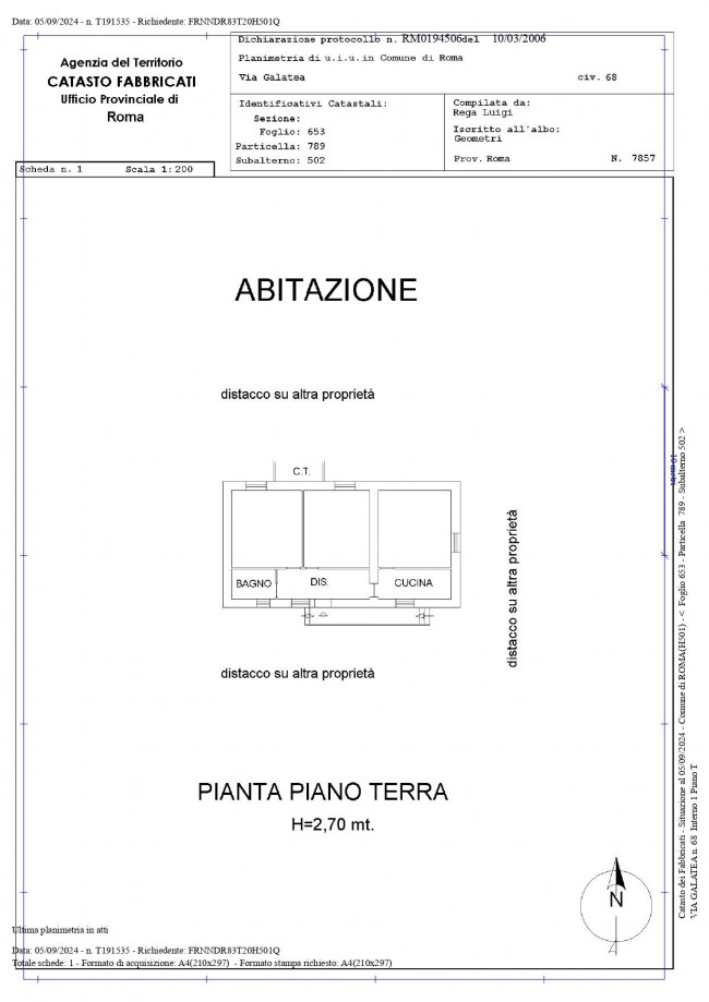 Appartamento in vendita a Roma (RM)