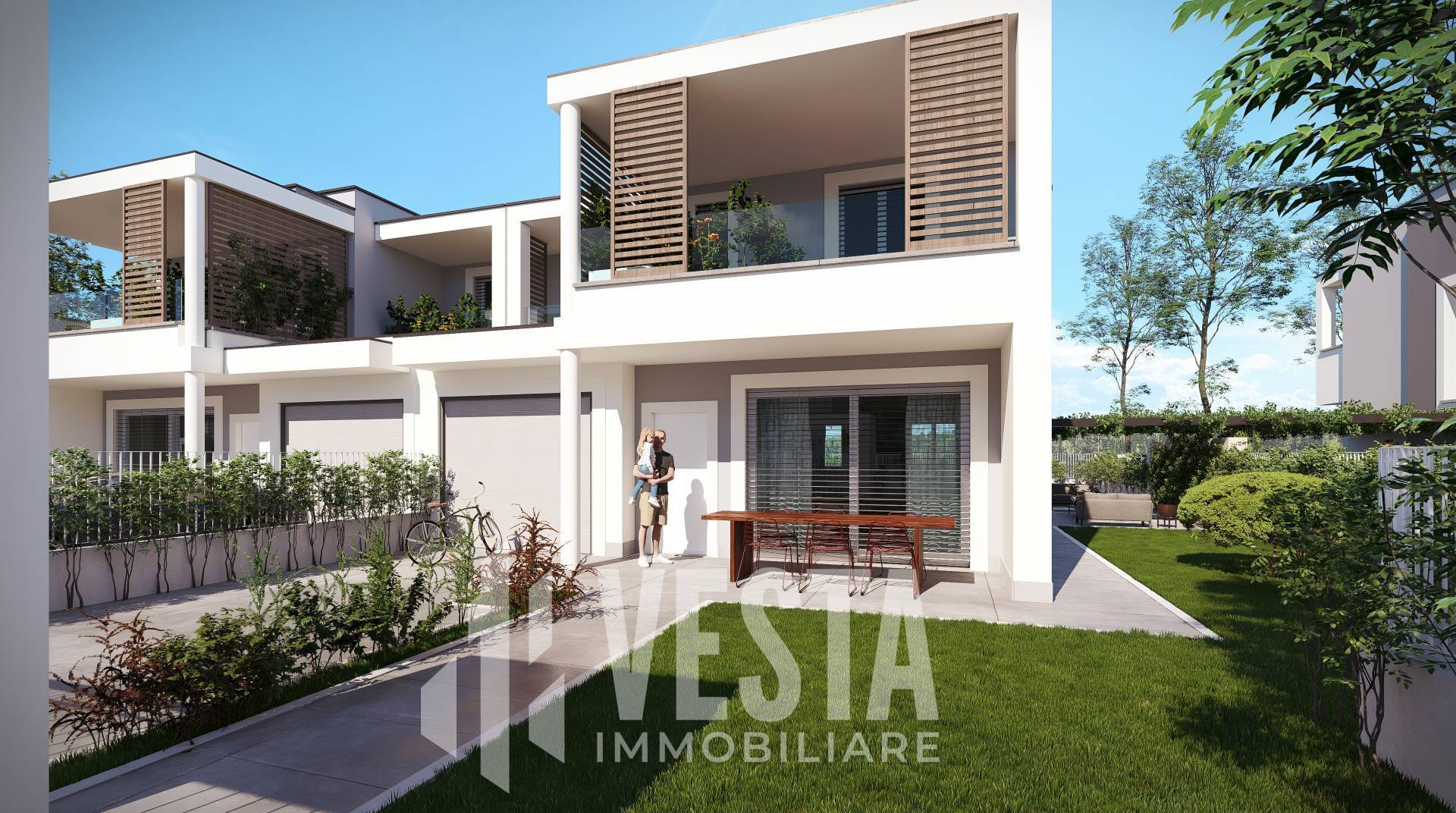 Villa bifamiliare a Olgiate Molgora