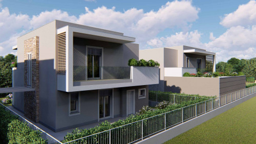 Villa bifamiliare a Olgiate Molgora