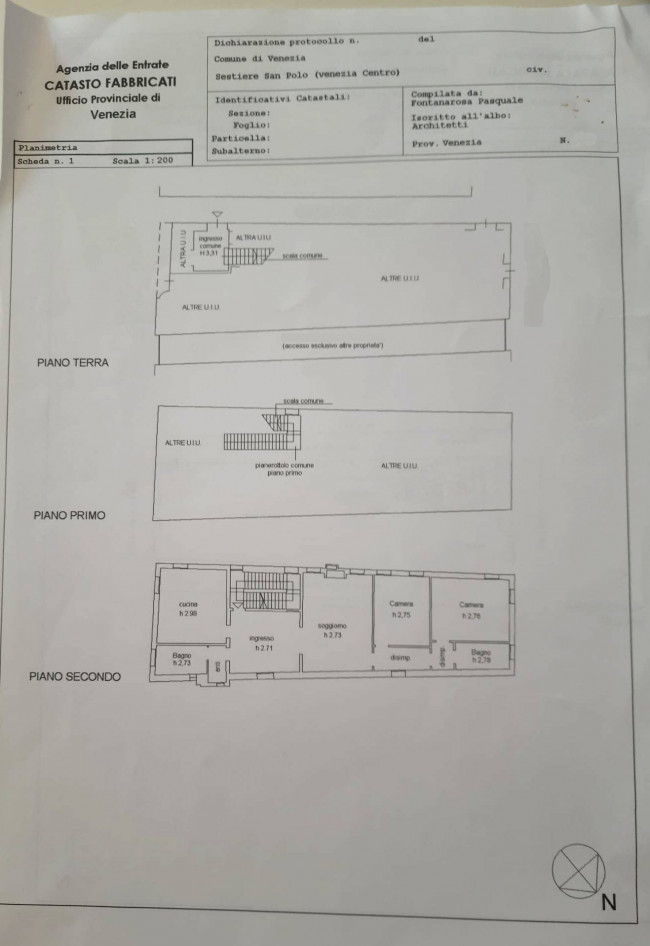 Appartamento in vendita a Venezia