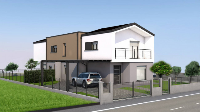 Villa in bifamiliare