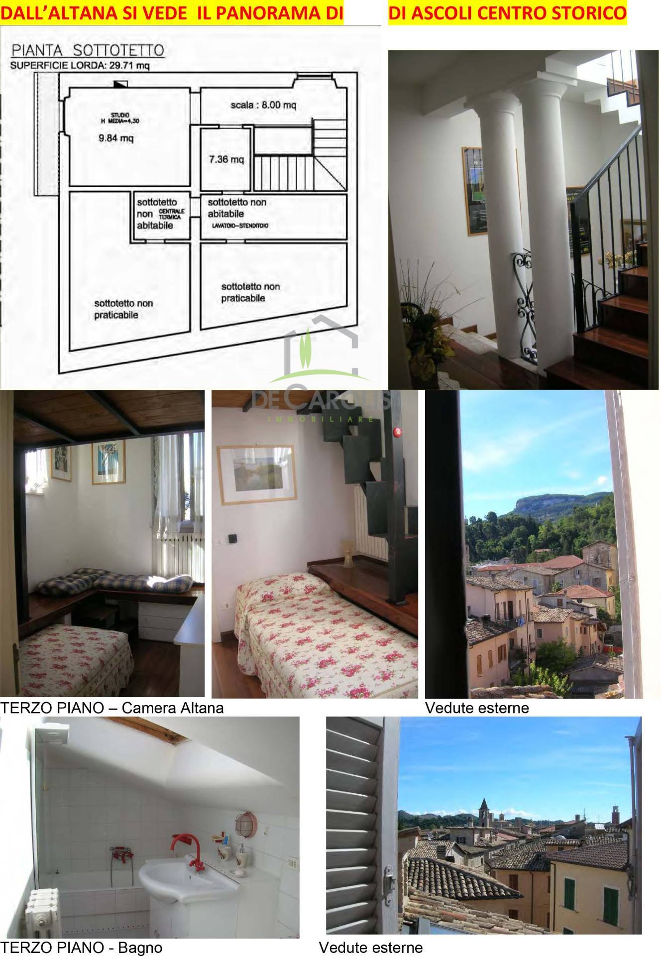 Villa Unifamiliare - Indipendente ASCOLI PICENO vendita  Centro Storico  De Carolis Immobiliare