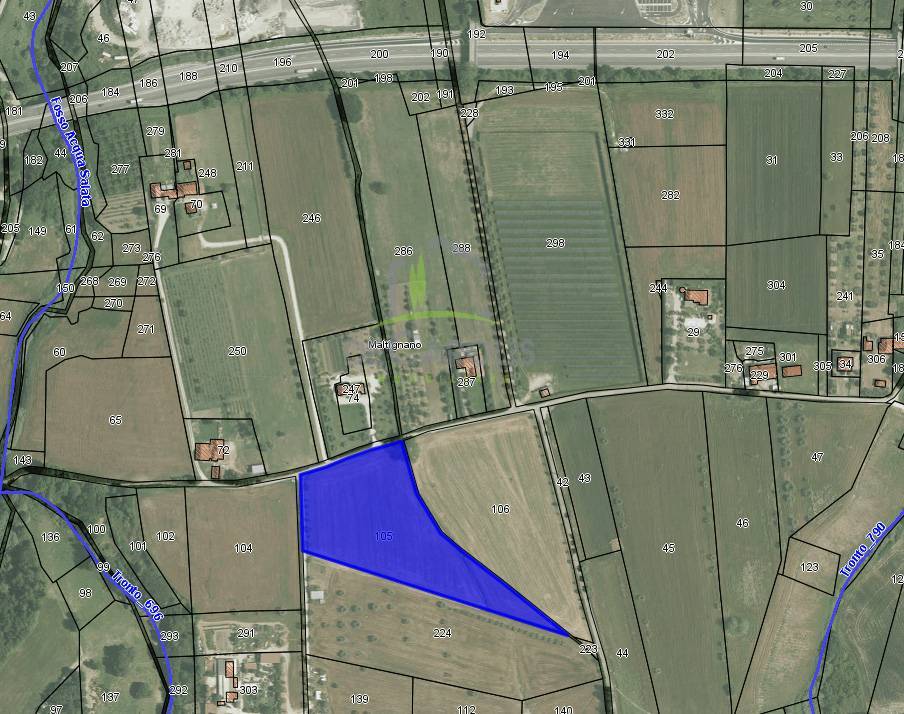 Terreno edificabile in vendita a Maltignano (AP)