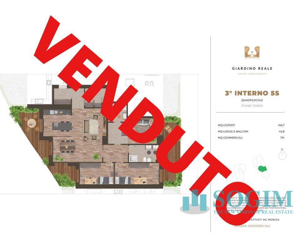 Appartamento in Vendita