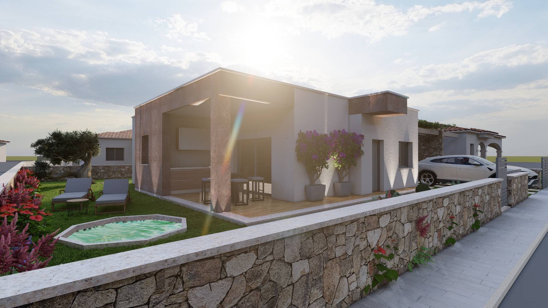 Villa singola a Telti