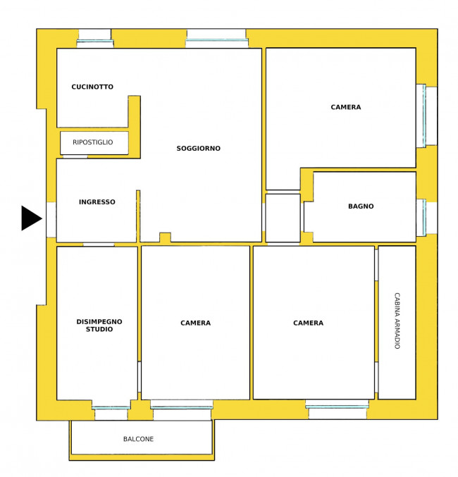 3 CAMERE in vendita a Salsomaggiore Terme