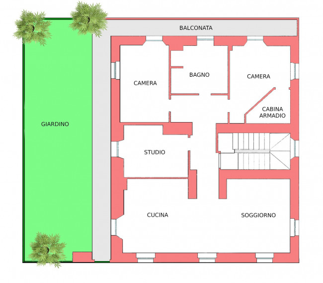 3 CAMERE in vendita a Salsomaggiore Terme