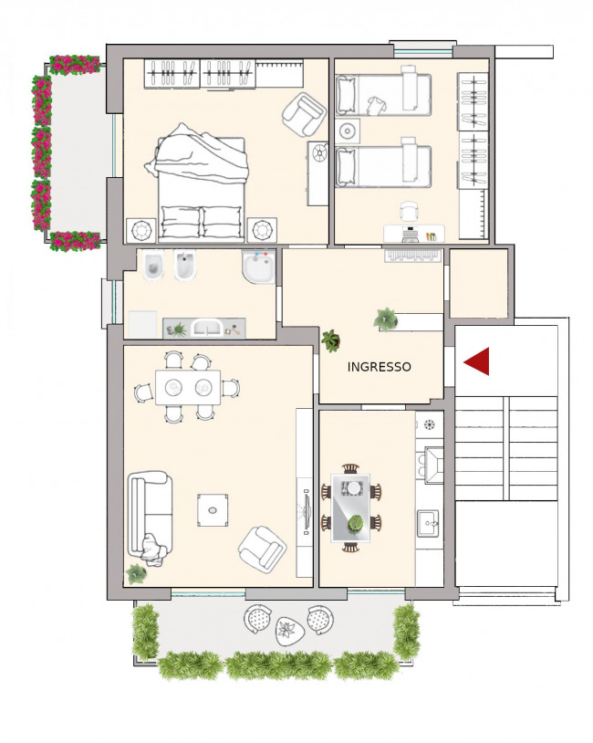 2 CAMERE in vendita a Salsomaggiore Terme