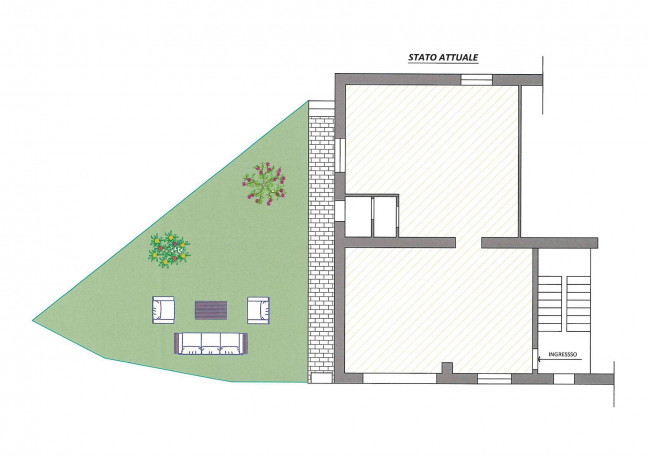 2 CAMERE in vendita a Fidenza