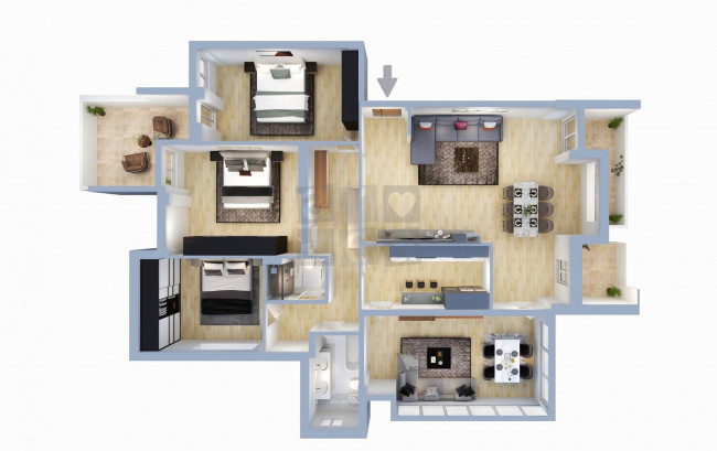 Appartamento in vendita a Roma