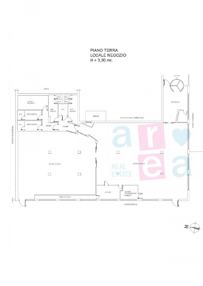 Locale commerciale in affitto a Roma
