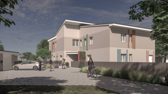 Appartamento con Ingresso Indipendente e Giardino Privato in vendita a Borgo Mantovano