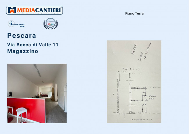 Deposito/Magazzino in vendita a Pescara