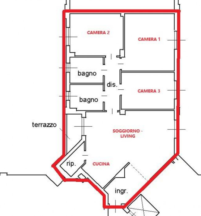 Appartamento in vendita a Borgo Palazzo, Bergamo (BG)