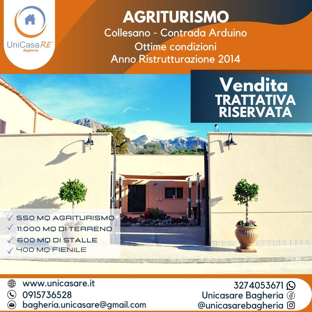 Azienda agricola in vendita a Collesano (PA)