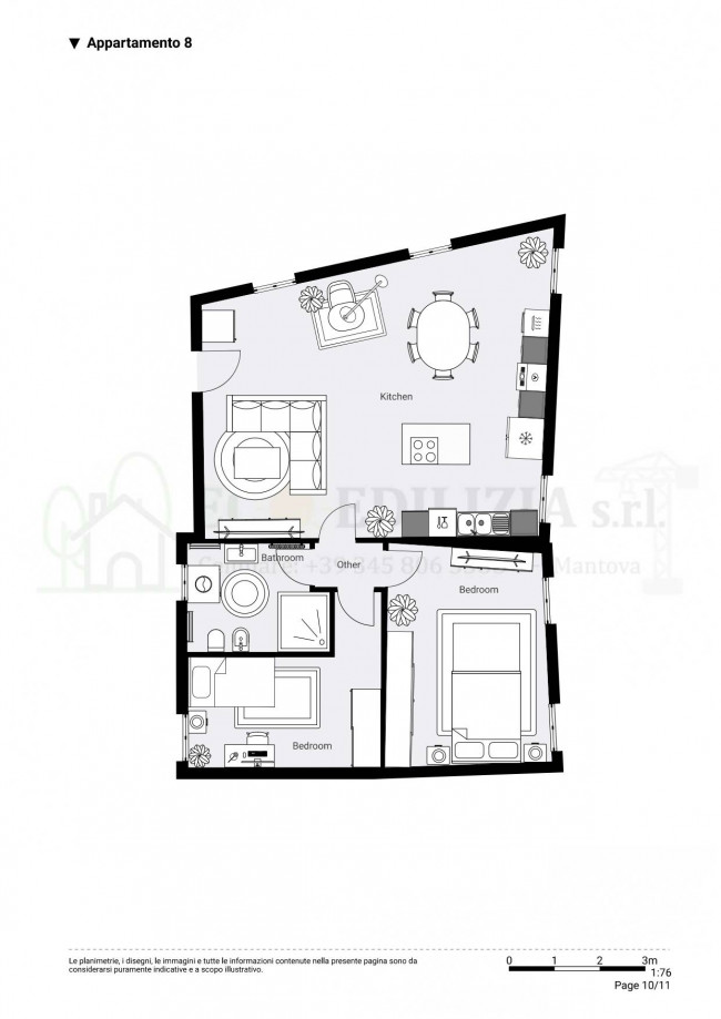 Appartamento in vendita a Volta Mantovana