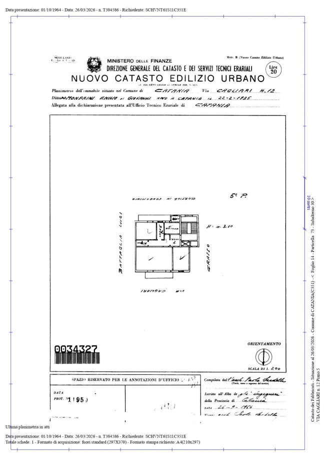 Appartamento in vendita a Catania