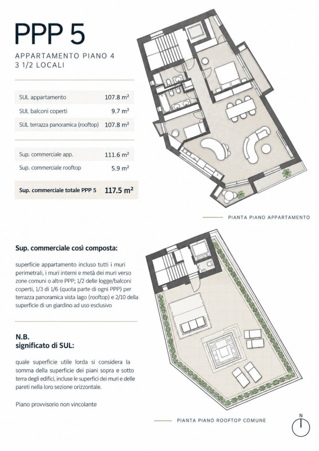 Appartamento in vendita a Lugano