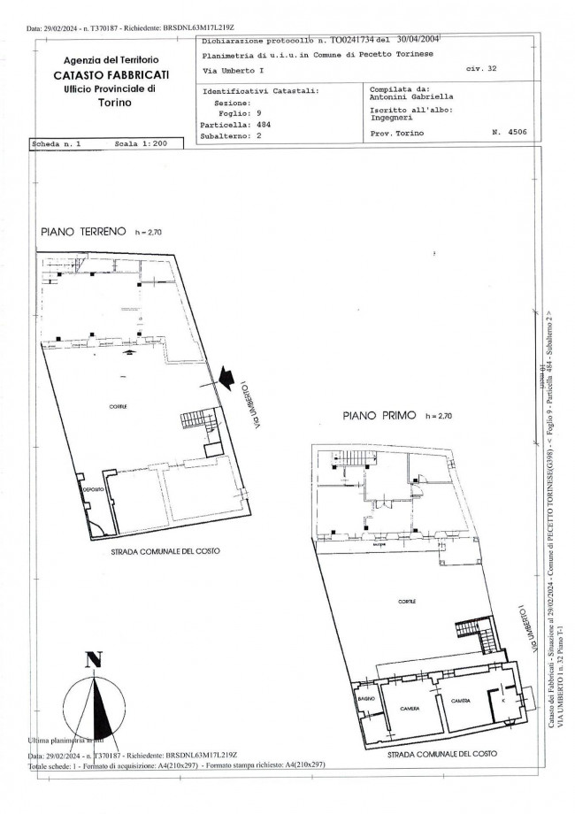 Casa semi-indipendente in vendita a Pecetto Torinese (TO)