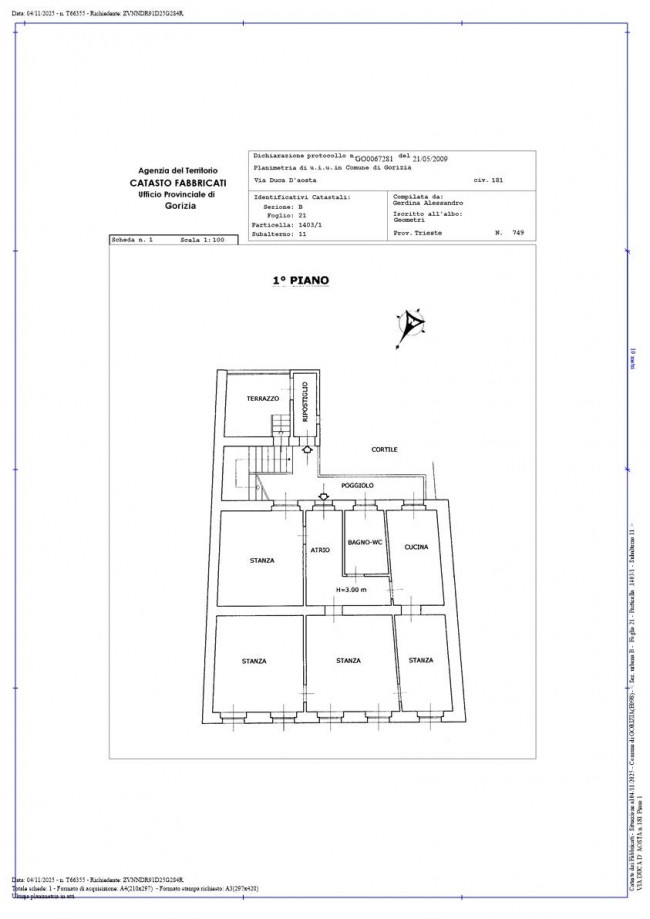 Appartamento in affitto a Gorizia