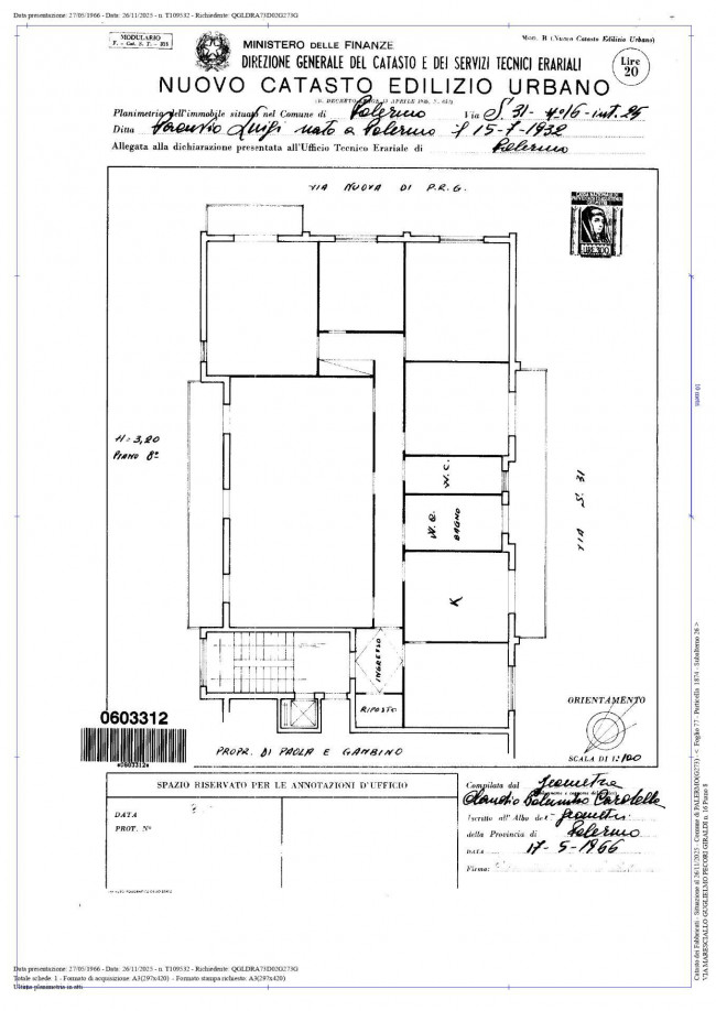 Appartamento in vendita a Palermo