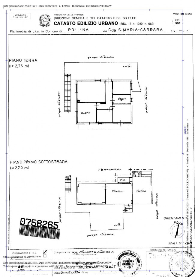 Appartamento in vendita a Pollina