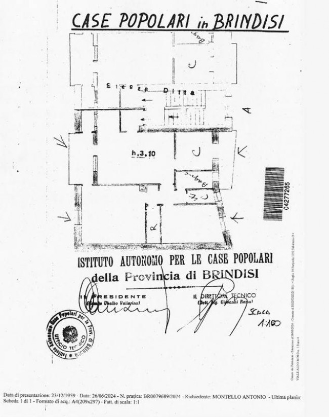 Appartamento in vendita a Brindisi