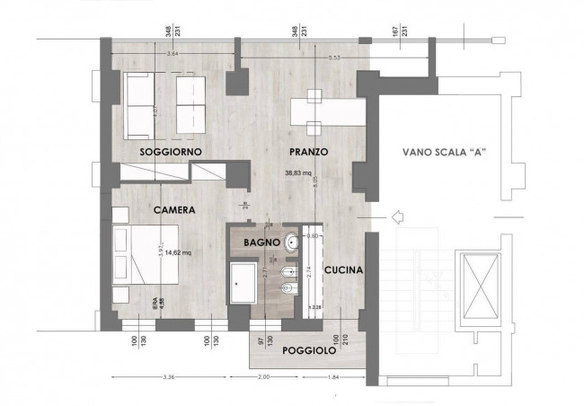 Appartamento in affitto a Venezia Mestre
