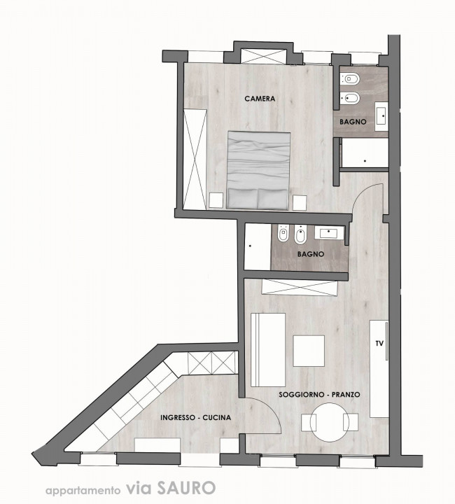 Appartamento in affitto a Venezia Mestre