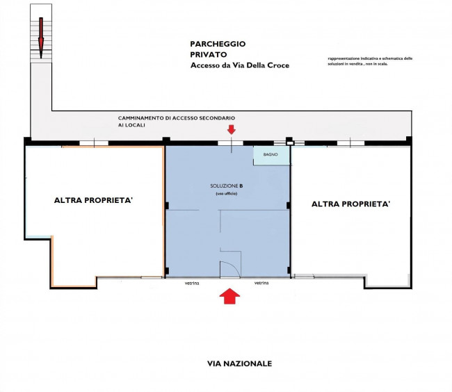 Ufficio in vendita a Matera