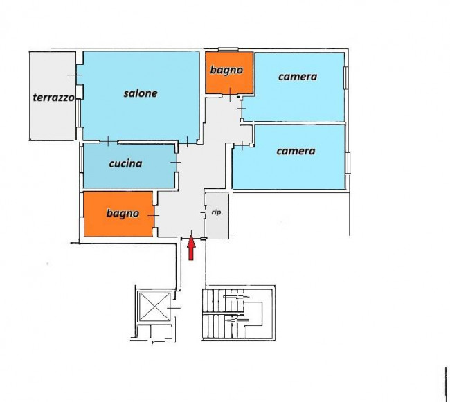 Appartamento in vendita a Varzi