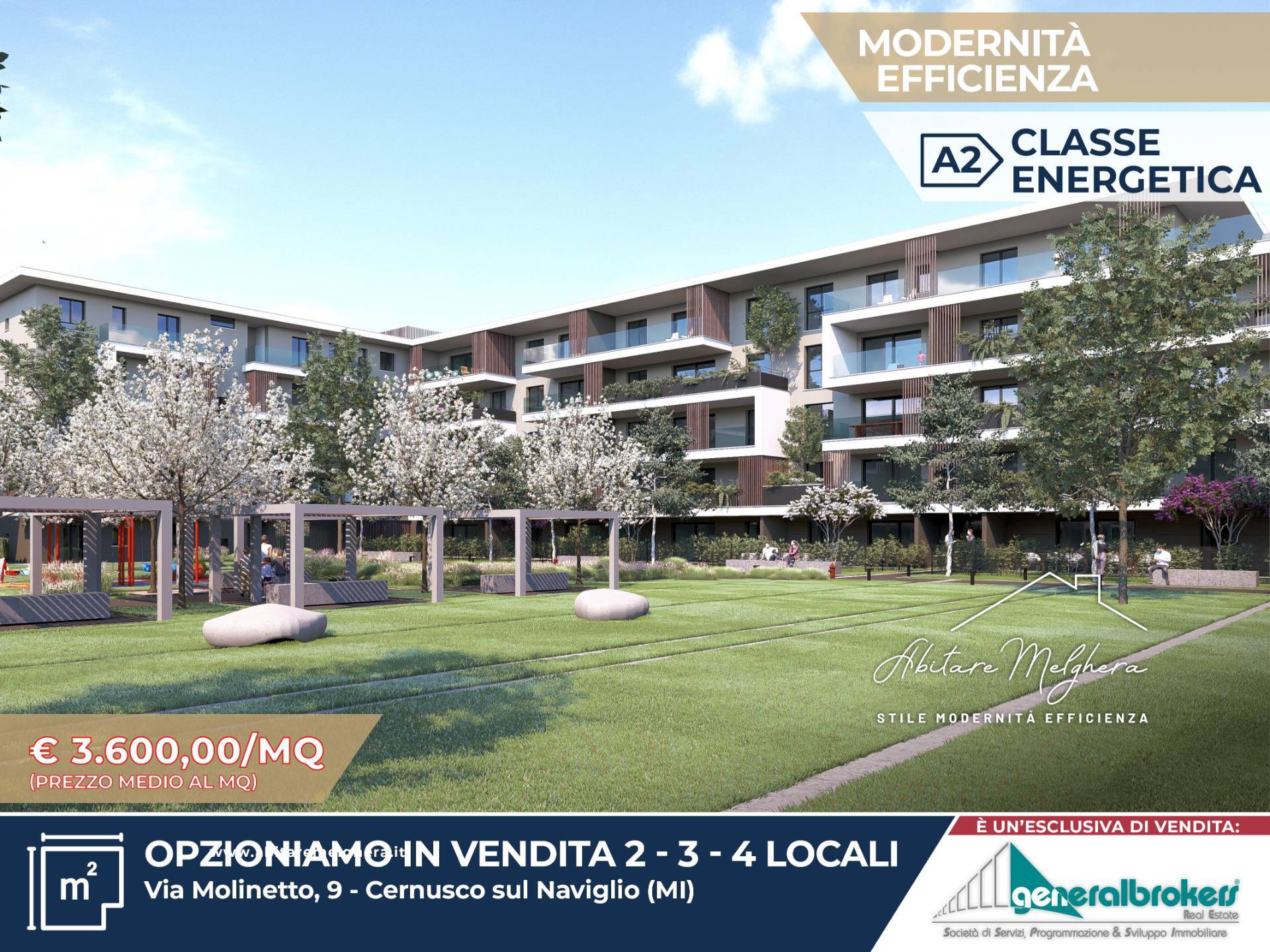 Appartamento in vendita a Cernusco sul Naviglio