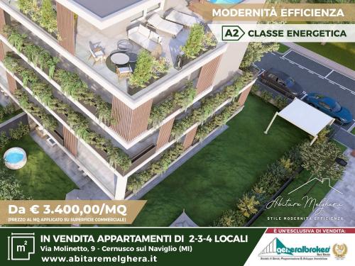 Mansarda in vendita a Cernusco sul Naviglio