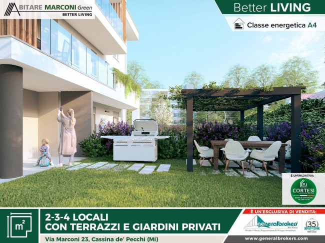 Appartamento in vendita a Cassina de' Pecchi