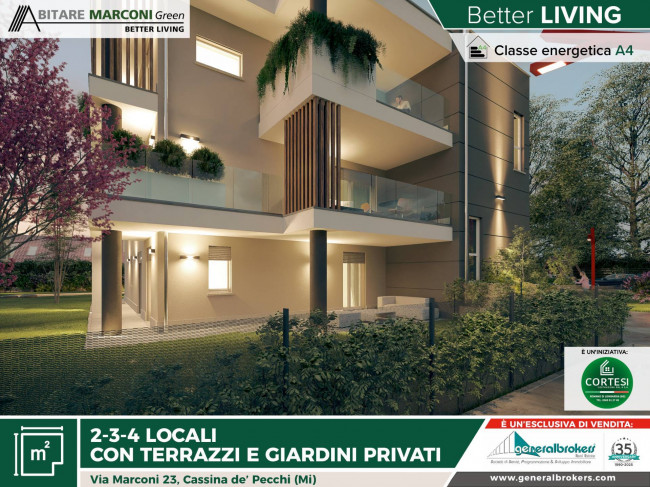 Appartamento in vendita a Cassina de' Pecchi