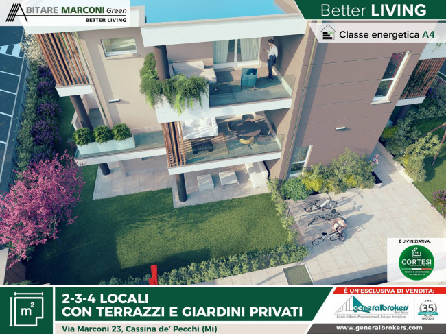 Appartamento in vendita a Cassina de' Pecchi