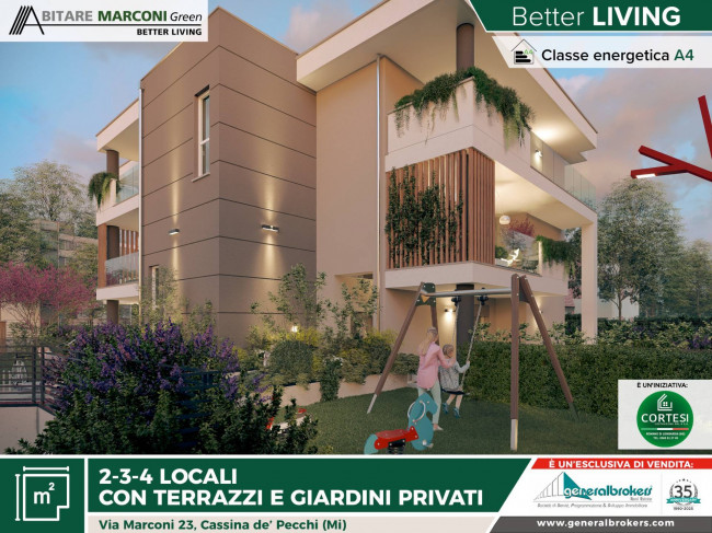 Appartamento in vendita a Cassina de' Pecchi