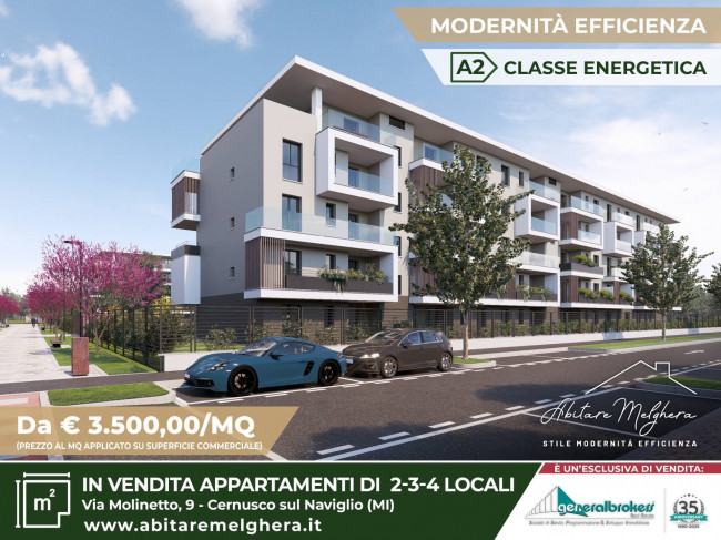 Appartamento in vendita a Cernusco sul Naviglio