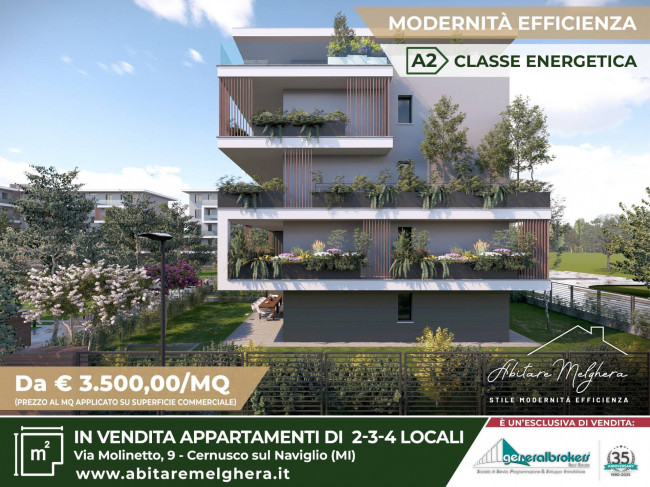 Appartamento in vendita a Cernusco sul Naviglio