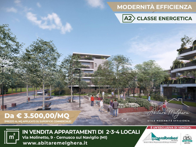 Appartamento in vendita a Cernusco sul Naviglio