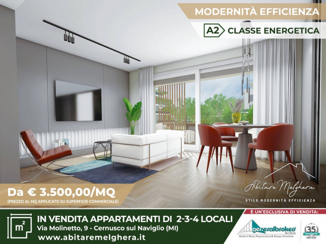 Appartamento in vendita a Cernusco sul Naviglio